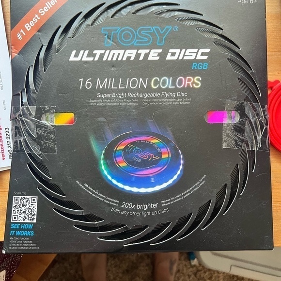 TOSY Flying Disc - 16 Million Color RGB or 36 or 360 LEDs, - Picture 4 of 5